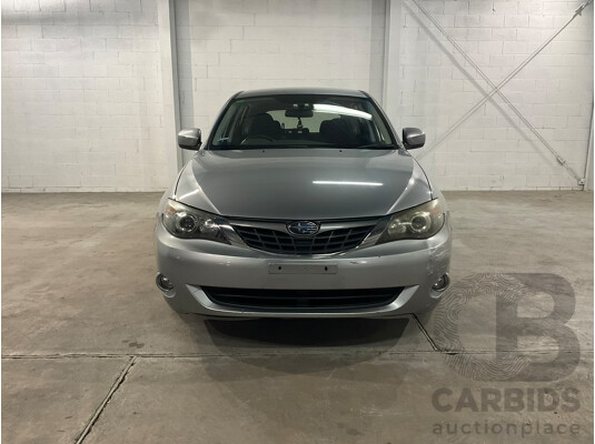 1662555 · 09/2007 Subaru Impreza RX (AWD) MY08 5d Hatchback Silver 2.0L