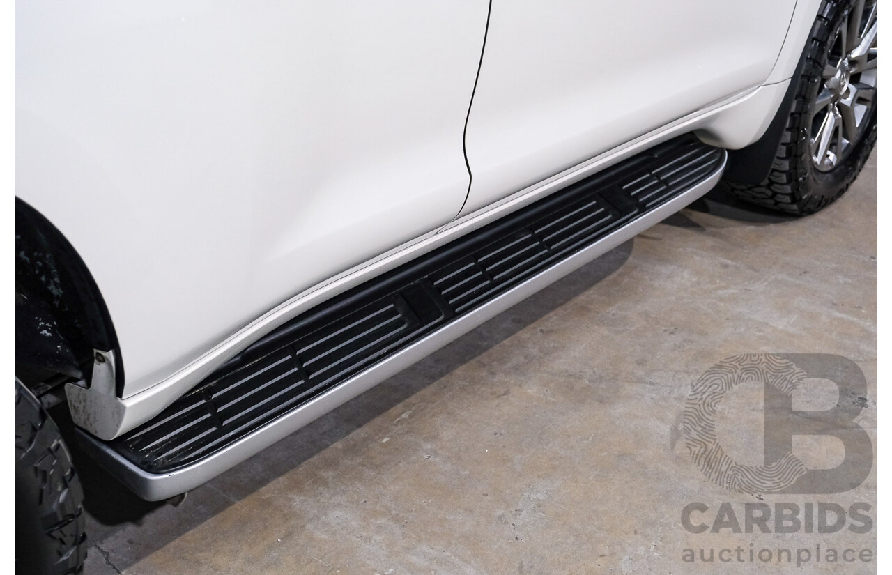 04/2019 Toyota Landcruiser Prado Kakadu (4x4) GDJ150R 4d Wagon Blizzard White Turbo Diesel 2.8L