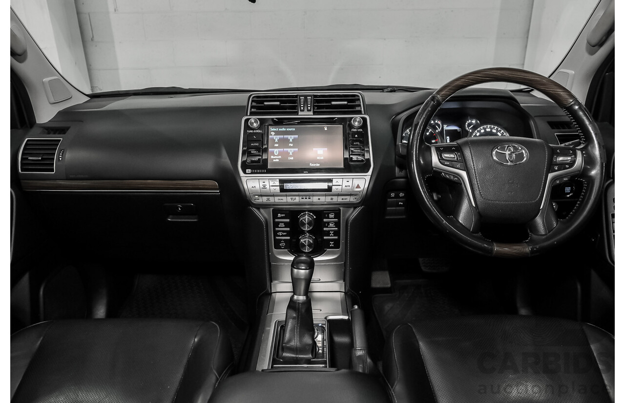 04/2019 Toyota Landcruiser Prado Kakadu (4x4) GDJ150R 4d Wagon Blizzard White Turbo Diesel 2.8L