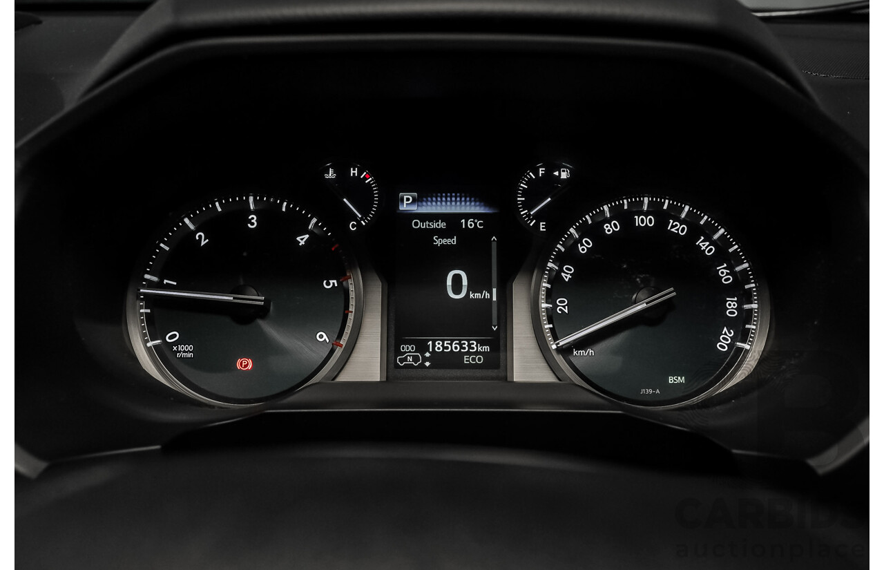 04/2019 Toyota Landcruiser Prado Kakadu (4x4) GDJ150R 4d Wagon Blizzard White Turbo Diesel 2.8L