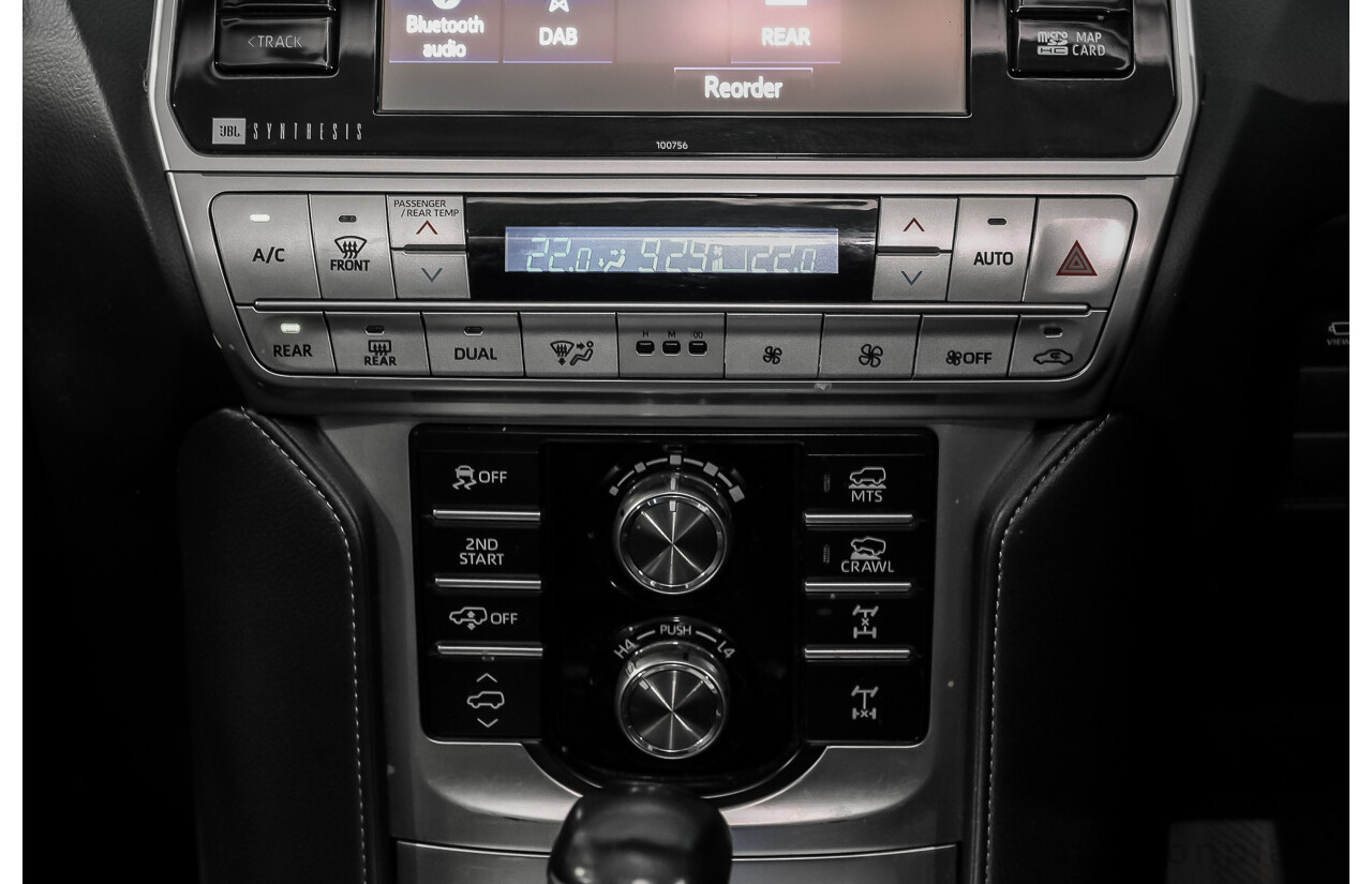 04/2019 Toyota Landcruiser Prado Kakadu (4x4) GDJ150R 4d Wagon Blizzard White Turbo Diesel 2.8L