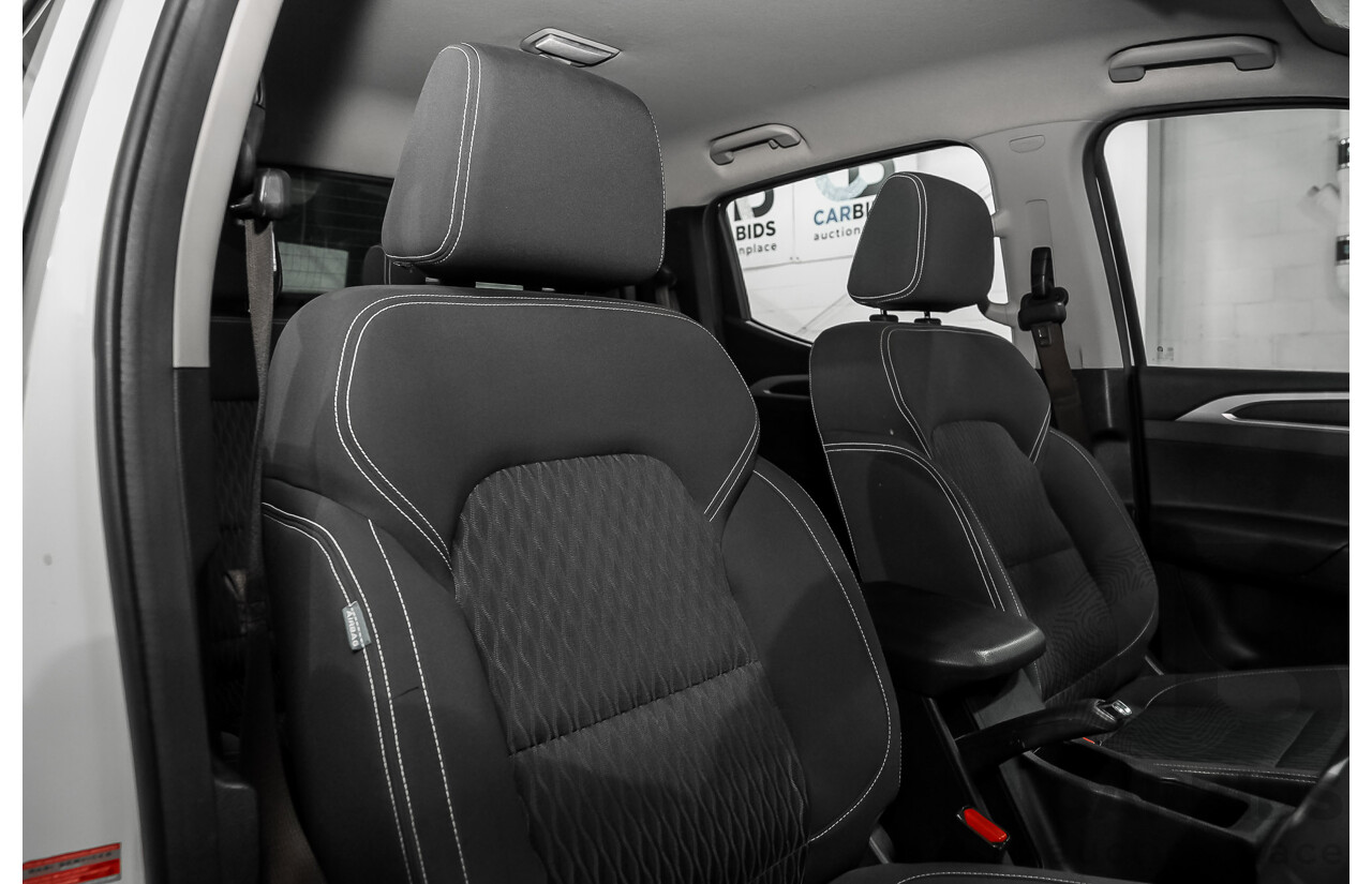 08/2019 Ldv T60 Pro (4x4) SK8C Double Cab Utility White 2.8L