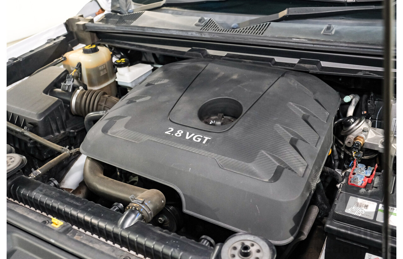 08/2019 Ldv T60 Pro (4x4) SK8C Double Cab Utility White 2.8L