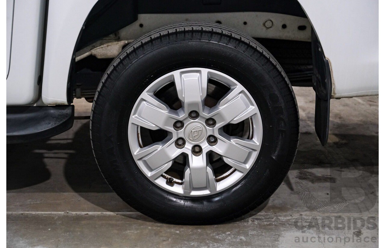 08/2019 Ldv T60 Pro (4x4) SK8C Double Cab Utility White 2.8L