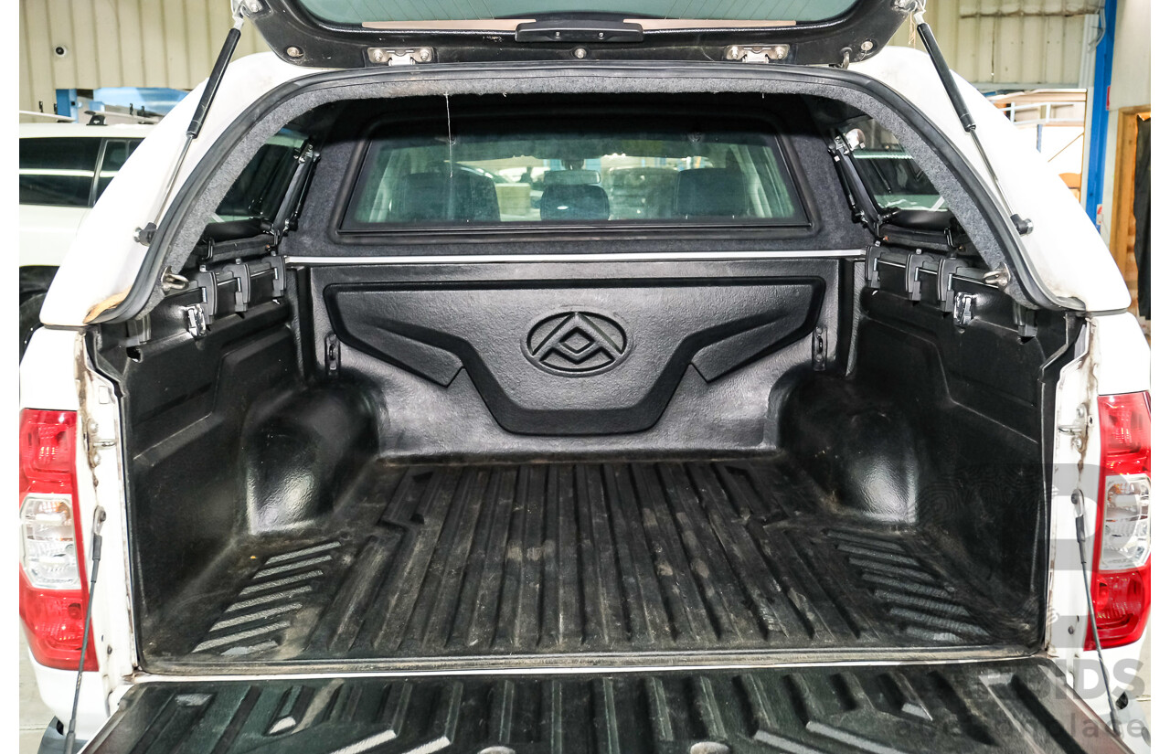 08/2019 Ldv T60 Pro (4x4) SK8C Double Cab Utility White 2.8L