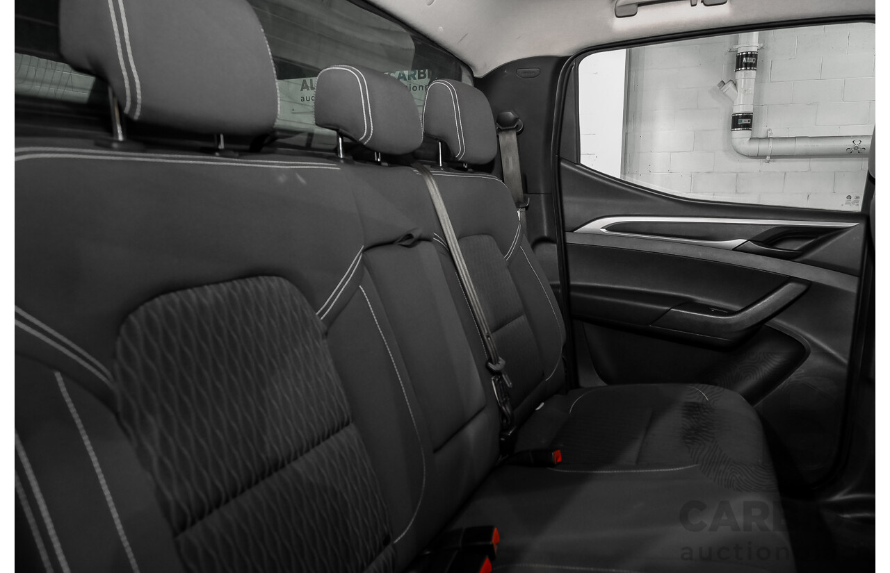 08/2019 Ldv T60 Pro (4x4) SK8C Double Cab Utility White 2.8L