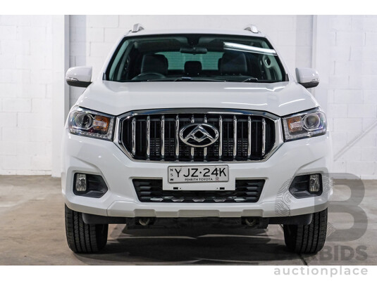 1662565 · 08/2019 Ldv T60 Pro (4x4) SK8C Double Cab Utility White 2.8L