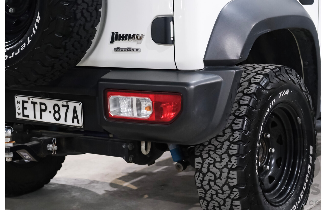 04/2022 Suzuki Jimny Lite (AWD) GJ 3d Wagon Superior White Turbo 1.5L