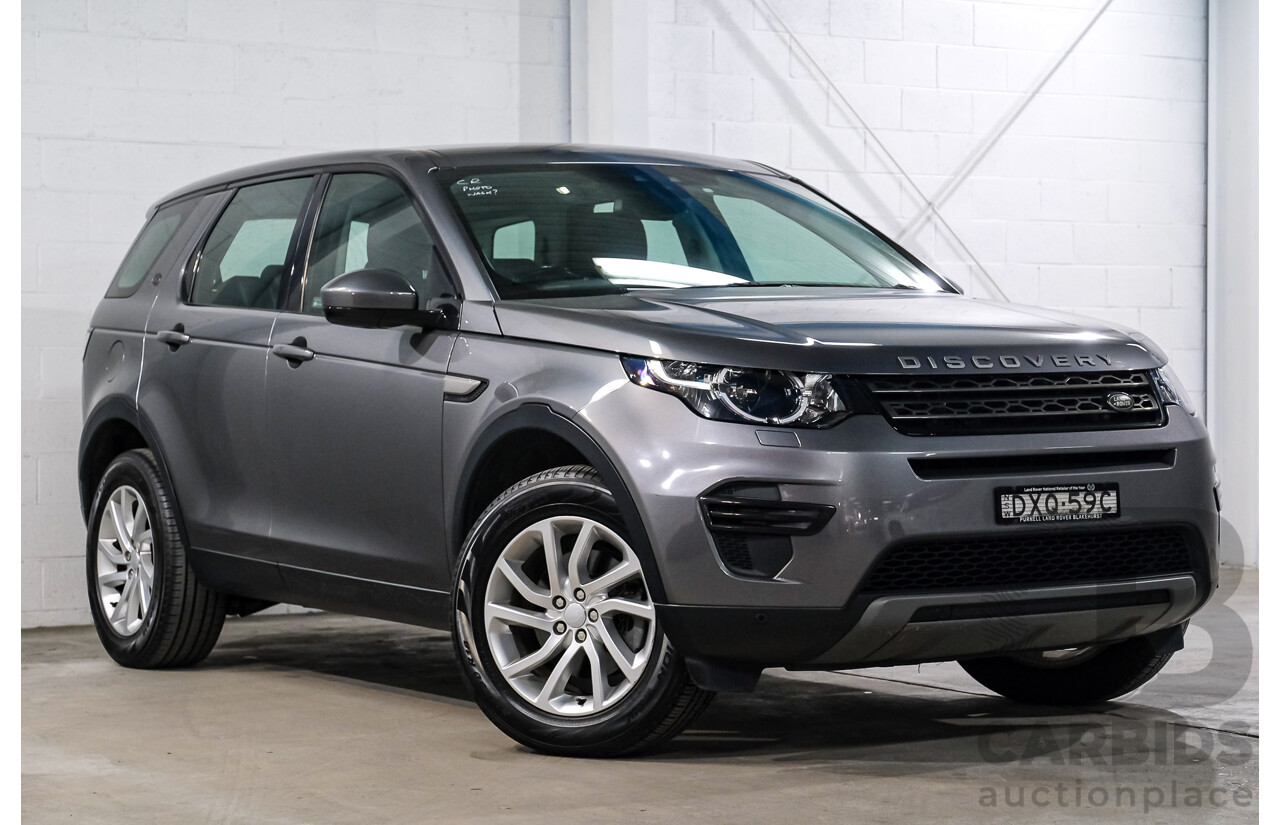 4/2018 Land Rover Discovery Sport TD4 (110kW) SE (AWD) L550 MY18 Corris Grey Metallic Turbo Diesel 2.0L - 7 Seater