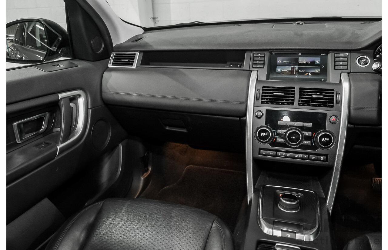4/2018 Land Rover Discovery Sport TD4 (110kW) SE (AWD) L550 MY18 Corris Grey Metallic Turbo Diesel 2.0L - 7 Seater