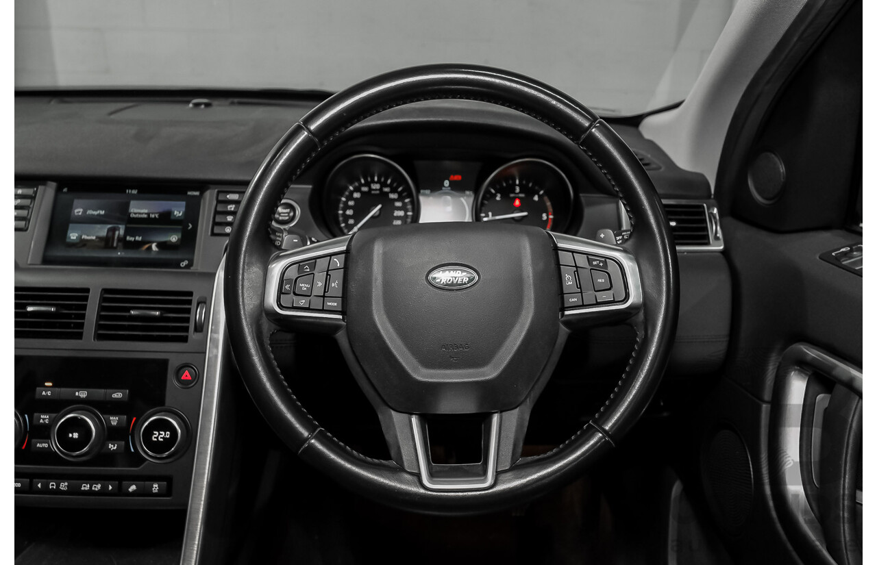 4/2018 Land Rover Discovery Sport TD4 (110kW) SE (AWD) L550 MY18 Corris Grey Metallic Turbo Diesel 2.0L - 7 Seater
