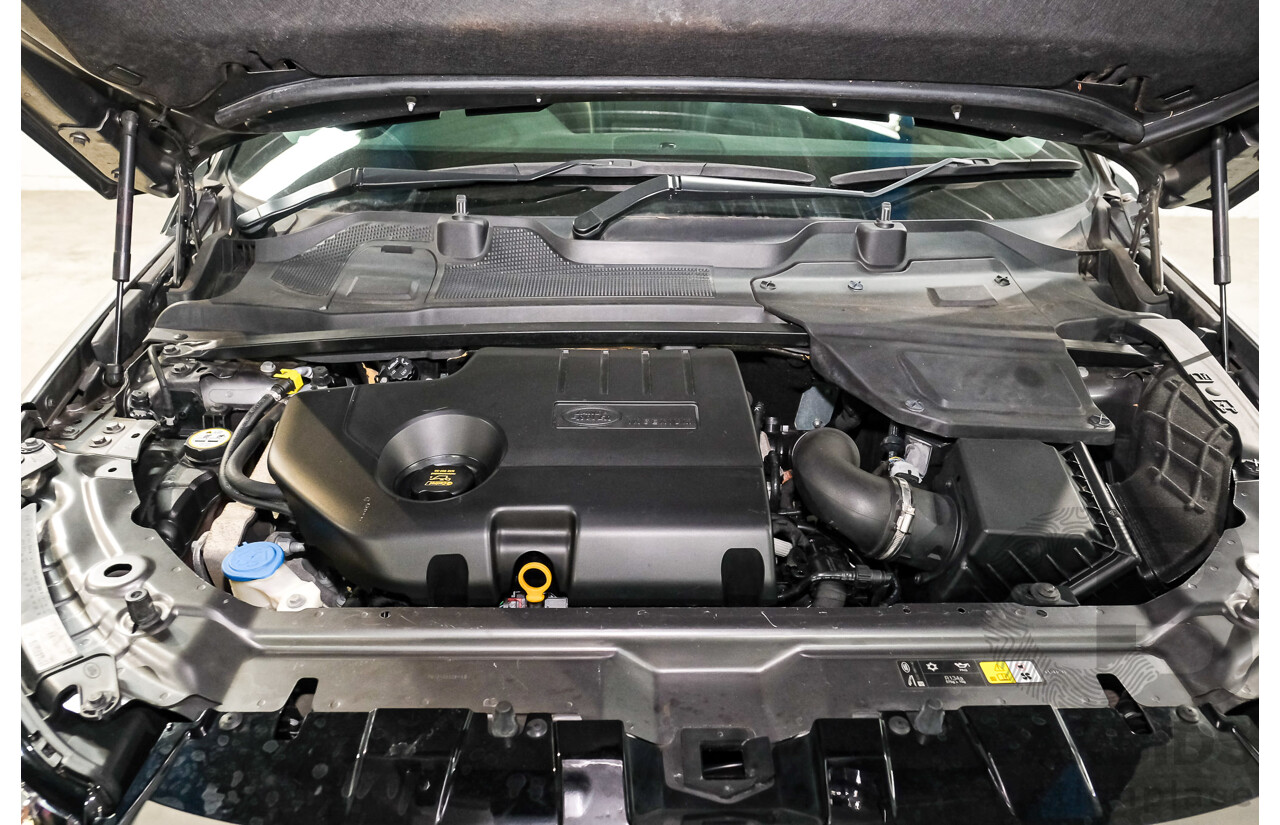 4/2018 Land Rover Discovery Sport TD4 (110kW) SE (AWD) L550 MY18 Corris Grey Metallic Turbo Diesel 2.0L - 7 Seater