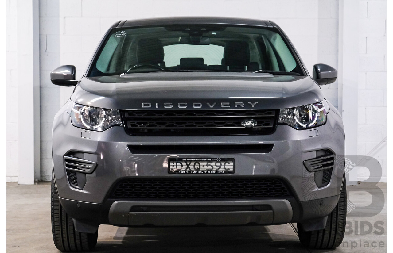 4/2018 Land Rover Discovery Sport TD4 (110kW) SE (AWD) L550 MY18 Corris Grey Metallic Turbo Diesel 2.0L - 7 Seater