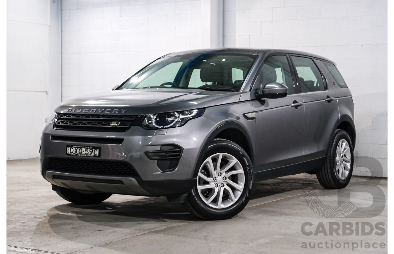 4/2018 Land Rover Discovery Sport TD4 (110kW) SE (AWD) L550 MY18 Corris Grey Metallic Turbo Diesel 2.0L - 7 Seater