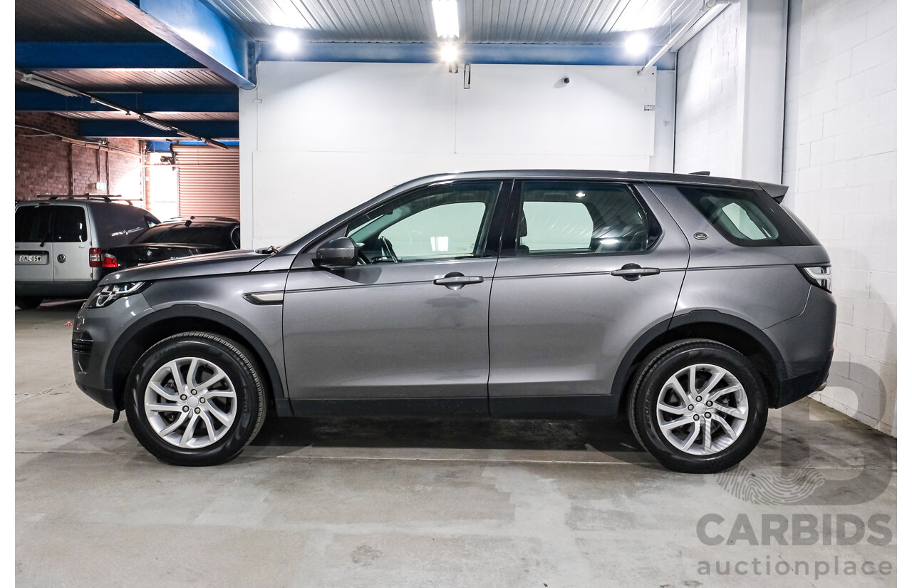 4/2018 Land Rover Discovery Sport TD4 (110kW) SE (AWD) L550 MY18 Corris Grey Metallic Turbo Diesel 2.0L - 7 Seater