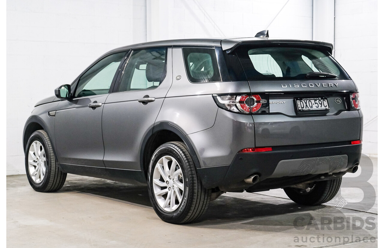 4/2018 Land Rover Discovery Sport TD4 (110kW) SE (AWD) L550 MY18 Corris Grey Metallic Turbo Diesel 2.0L - 7 Seater