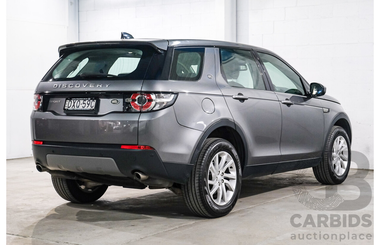 4/2018 Land Rover Discovery Sport TD4 (110kW) SE (AWD) L550 MY18 Corris Grey Metallic Turbo Diesel 2.0L - 7 Seater