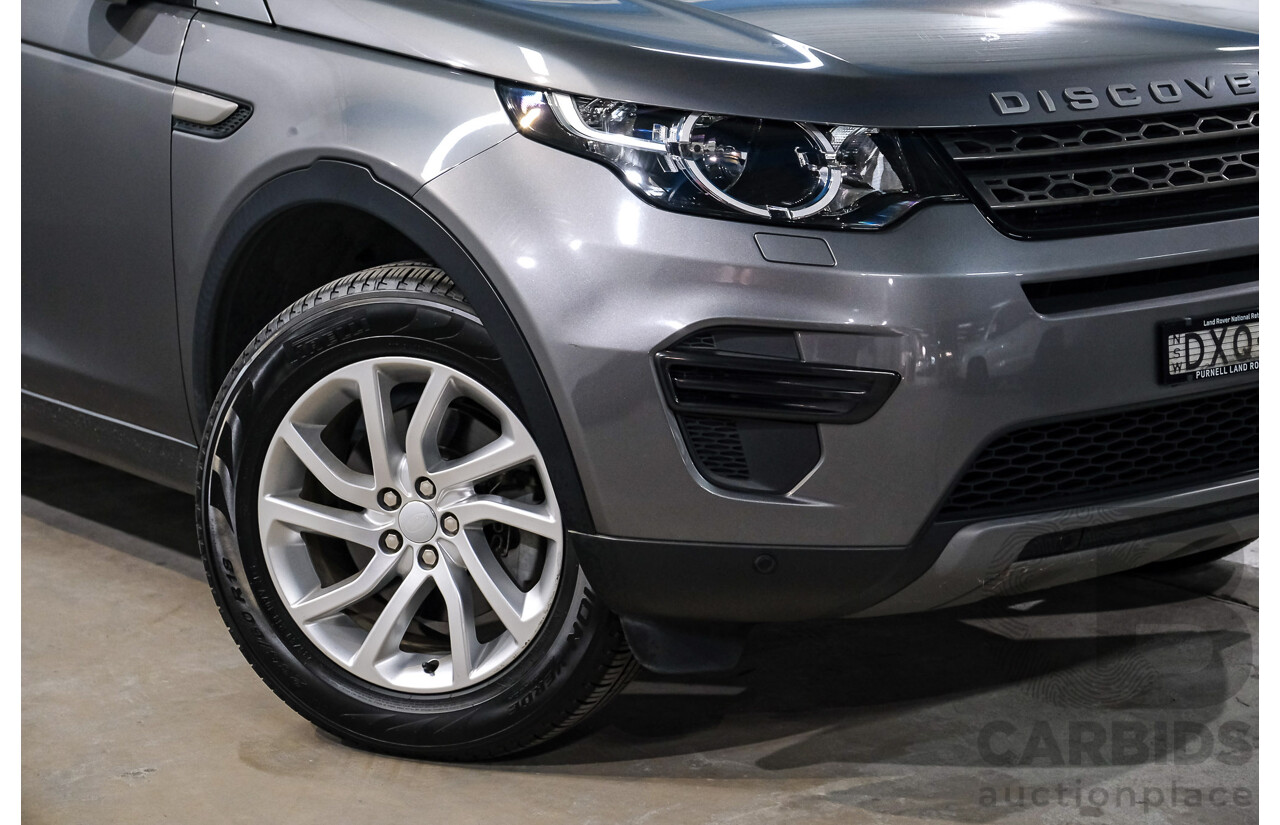 4/2018 Land Rover Discovery Sport TD4 (110kW) SE (AWD) L550 MY18 Corris Grey Metallic Turbo Diesel 2.0L - 7 Seater