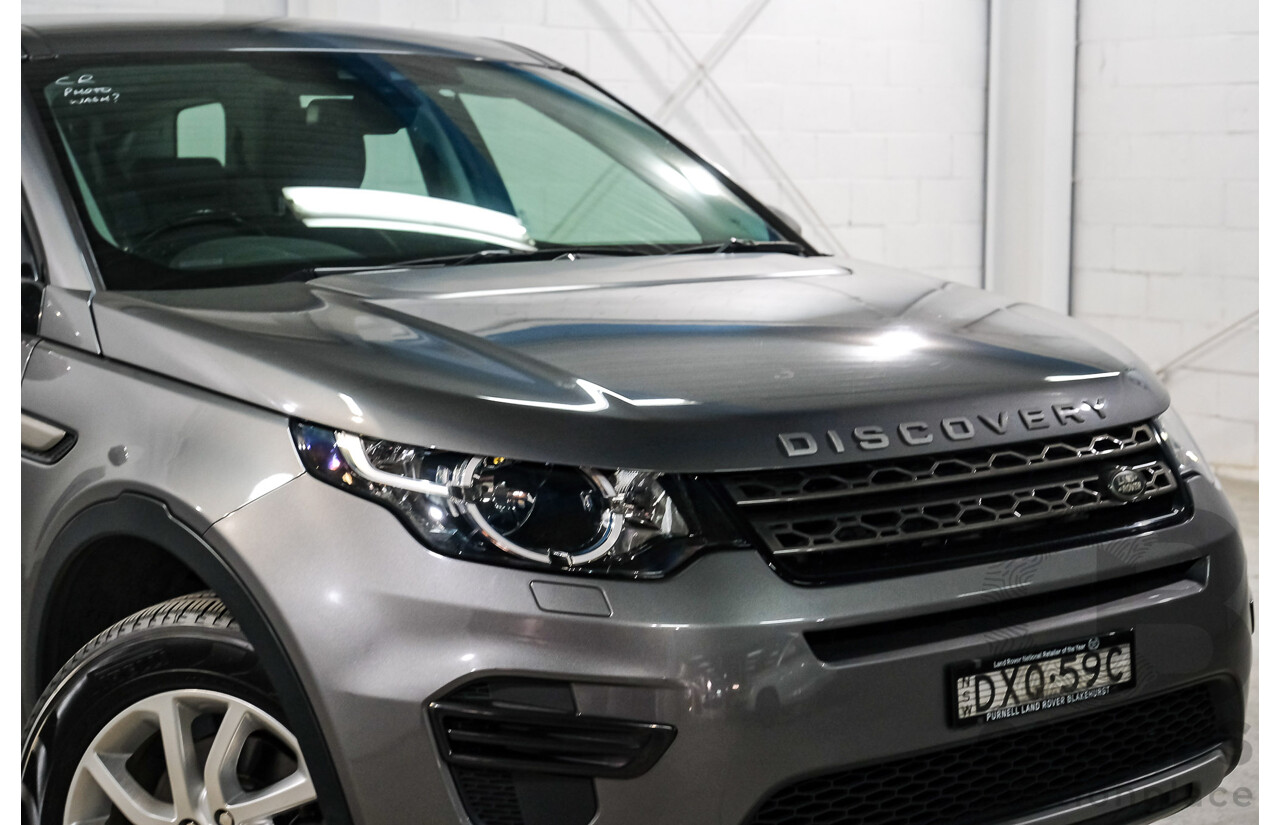 4/2018 Land Rover Discovery Sport TD4 (110kW) SE (AWD) L550 MY18 Corris Grey Metallic Turbo Diesel 2.0L - 7 Seater