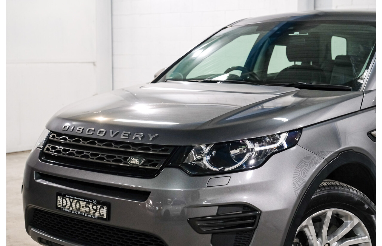 4/2018 Land Rover Discovery Sport TD4 (110kW) SE (AWD) L550 MY18 Corris Grey Metallic Turbo Diesel 2.0L - 7 Seater
