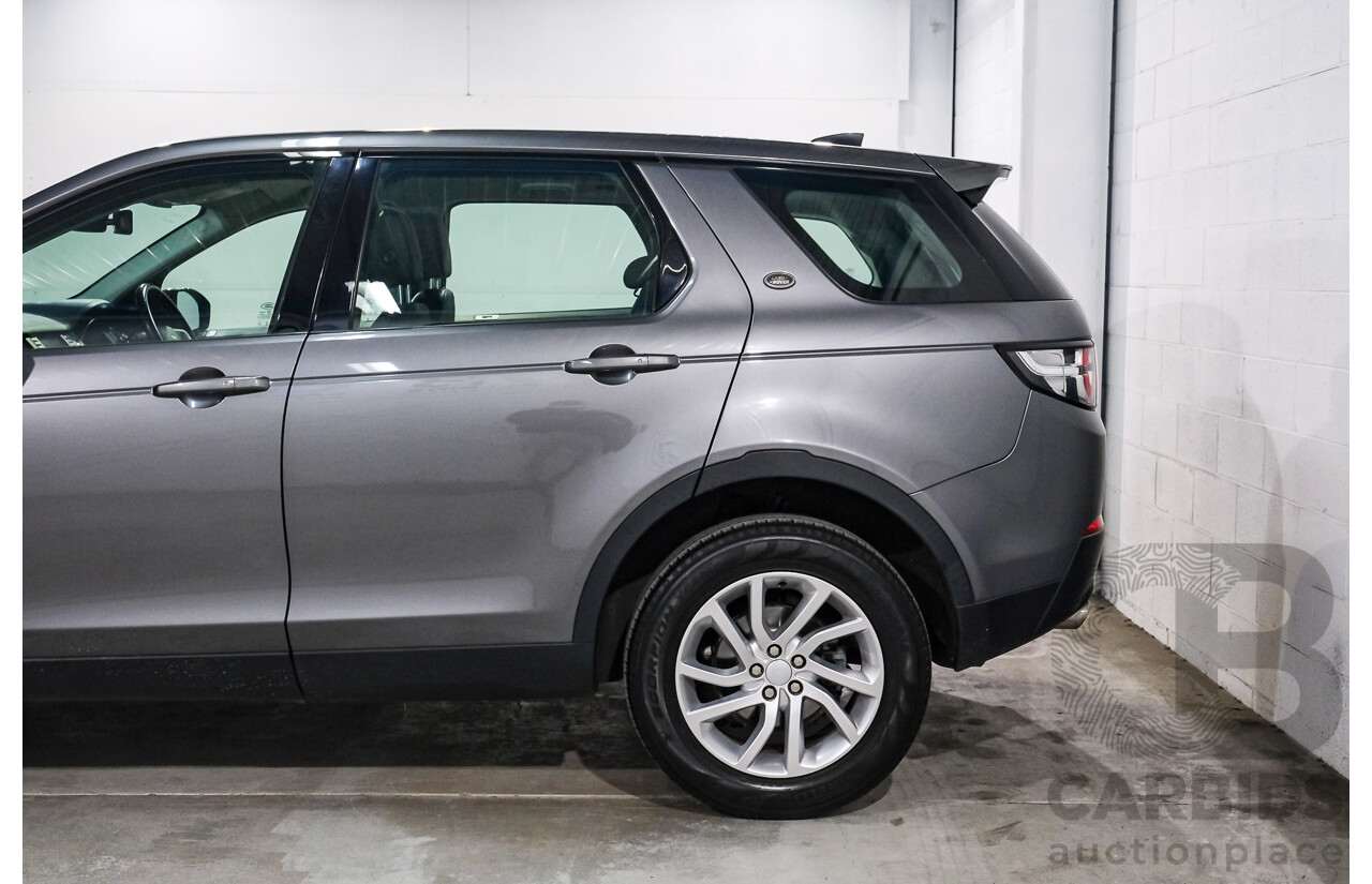 4/2018 Land Rover Discovery Sport TD4 (110kW) SE (AWD) L550 MY18 Corris Grey Metallic Turbo Diesel 2.0L - 7 Seater