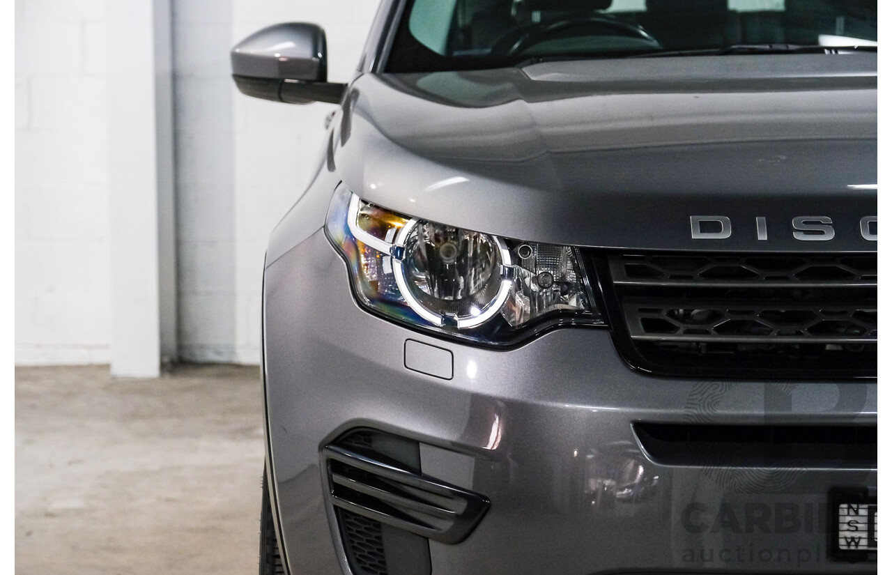 4/2018 Land Rover Discovery Sport TD4 (110kW) SE (AWD) L550 MY18 Corris Grey Metallic Turbo Diesel 2.0L - 7 Seater