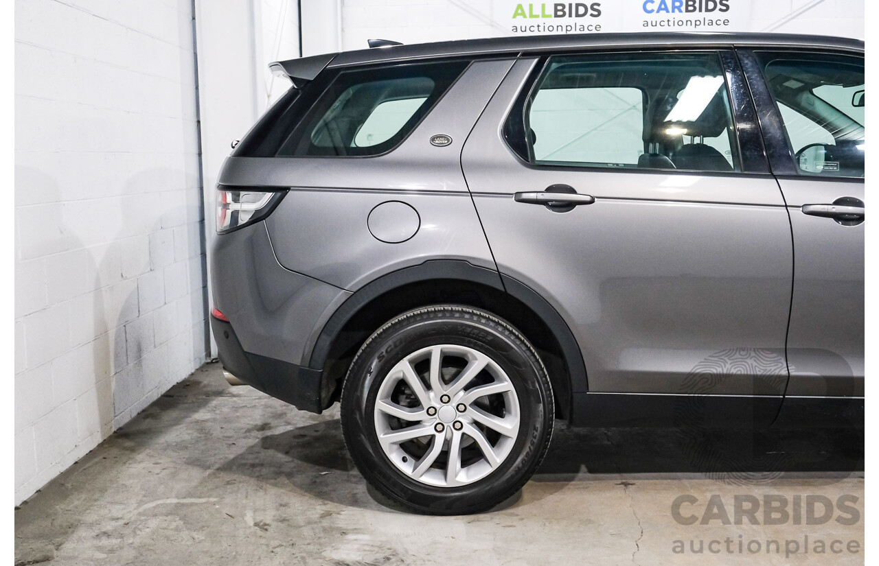 4/2018 Land Rover Discovery Sport TD4 (110kW) SE (AWD) L550 MY18 Corris Grey Metallic Turbo Diesel 2.0L - 7 Seater