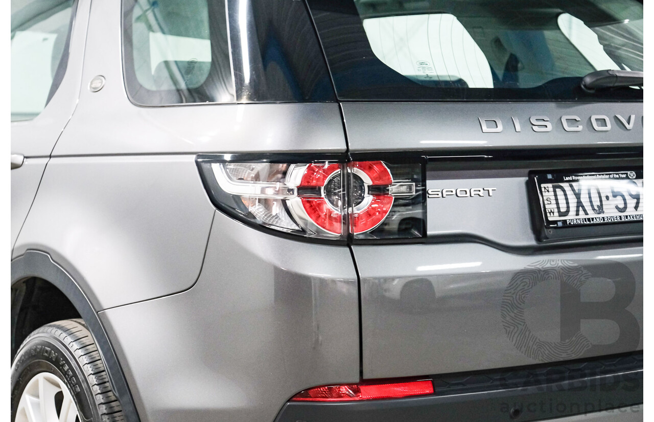 4/2018 Land Rover Discovery Sport TD4 (110kW) SE (AWD) L550 MY18 Corris Grey Metallic Turbo Diesel 2.0L - 7 Seater