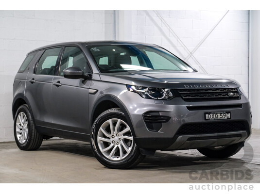 4/2018 Land Rover Discovery Sport TD4 (110kW) SE (AWD) L550 MY18 Corris Grey Metallic Turbo Diesel 2.0L - 7 Seater