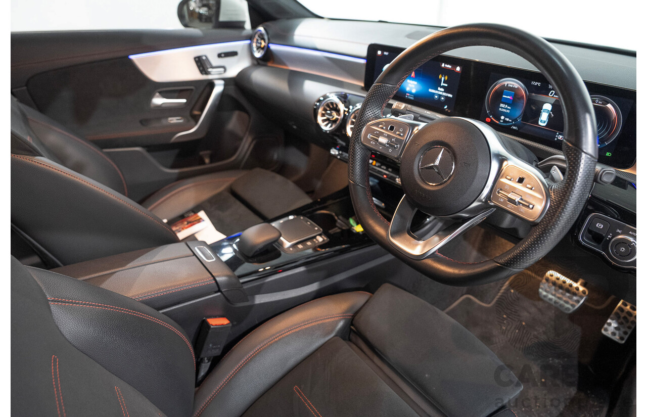 01/2022 Mercedes-Benz CLA 200 C118 MY22 4d Coupe White 1.3L