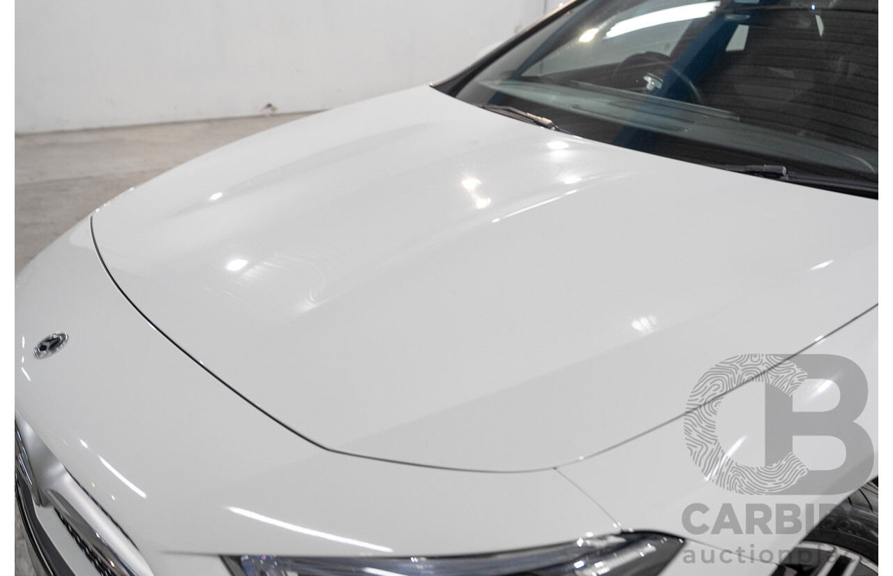 01/2022 Mercedes-Benz CLA 200 C118 MY22 4d Coupe White 1.3L