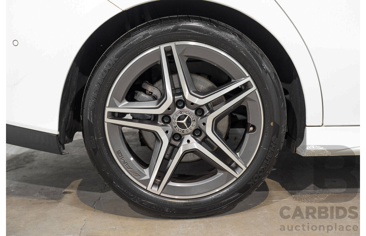 01/2022 Mercedes-Benz CLA 200 C118 MY22 4d Coupe White 1.3L
