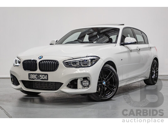 5/2019 BMW 118i M Sport F20 LCI MY18 5d Hatchback Alpine White Turbo 1.5L