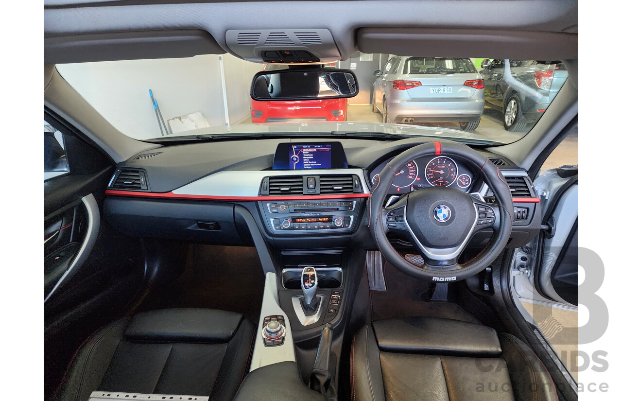08/2012 Bmw 3 20i F30 4d Sedan Silver 2.0L
