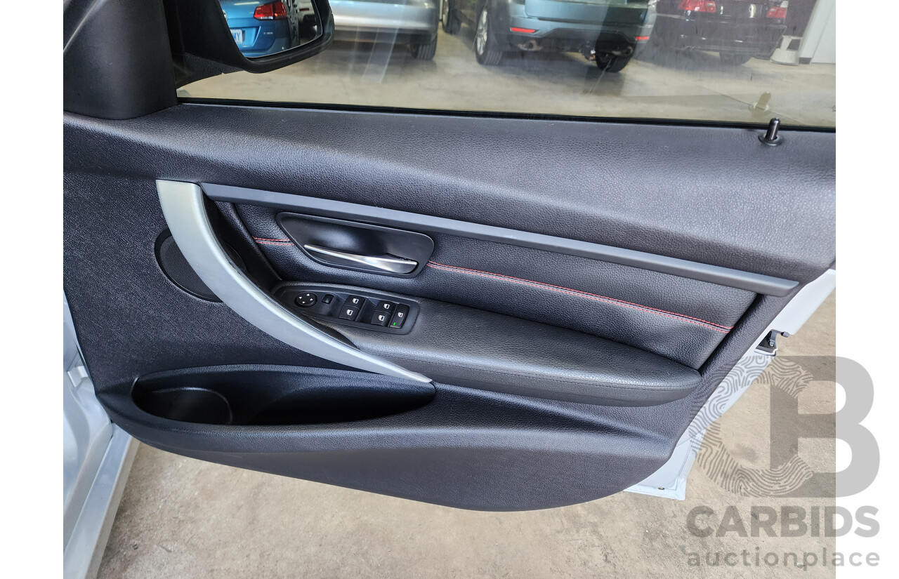 08/2012 Bmw 3 20i F30 4d Sedan Silver 2.0L