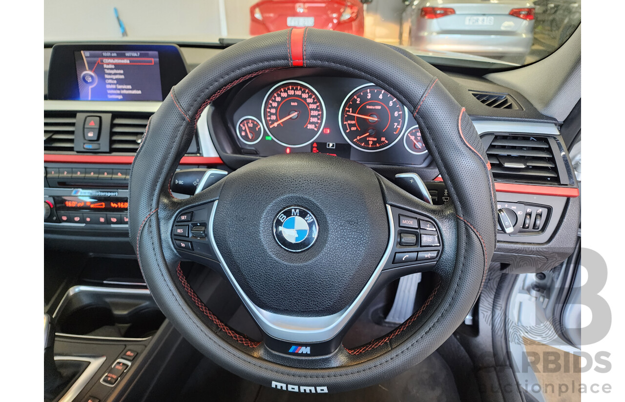 08/2012 Bmw 3 20i F30 4d Sedan Silver 2.0L