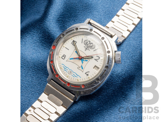 Vostok Komandirskie Automatic Wristwatch From Russia