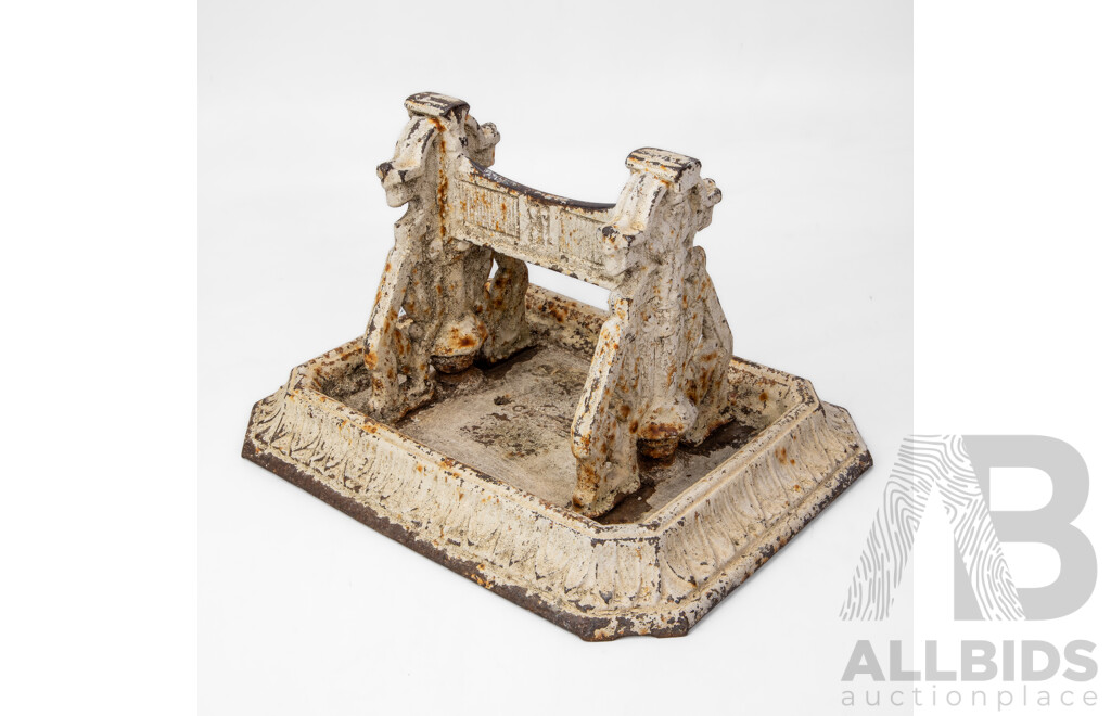 Vintage Cast Iron Boot Scrape