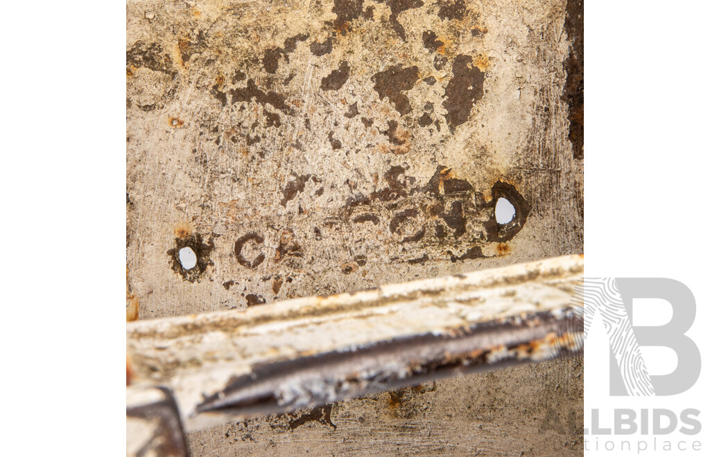 Vintage Cast Iron Boot Scrape
