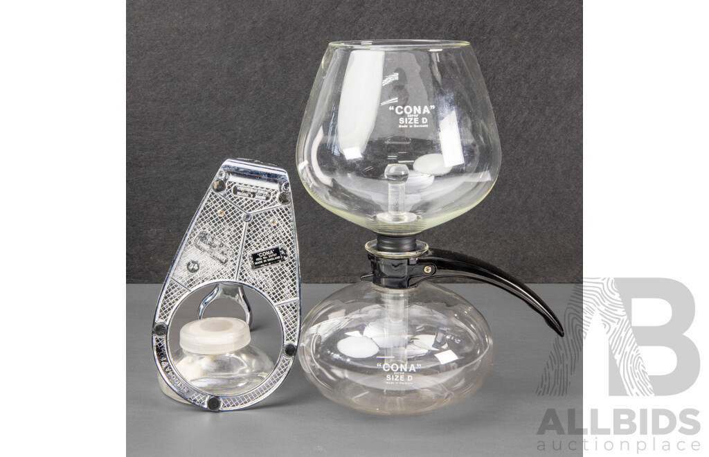Cona Genius All Glass Coffee Maker, Size D