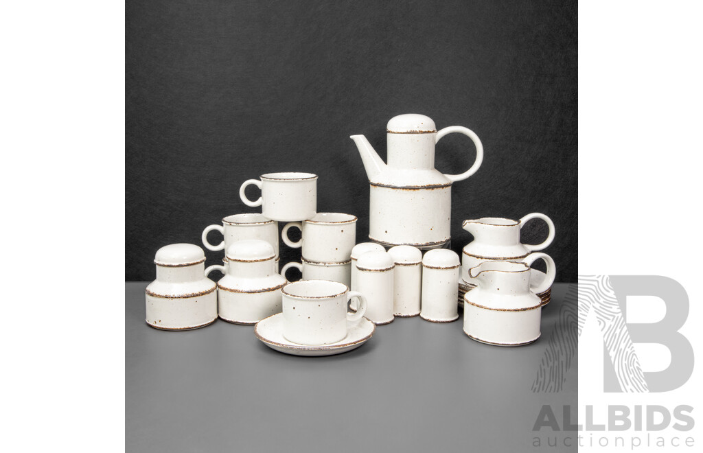 Vintage Mid Winter Stonehenge 21 Piece Tea Service