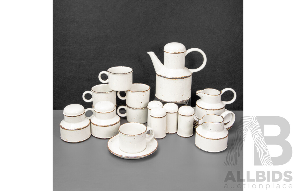 Vintage Mid Winter Stonehenge 21 Piece Tea Service
