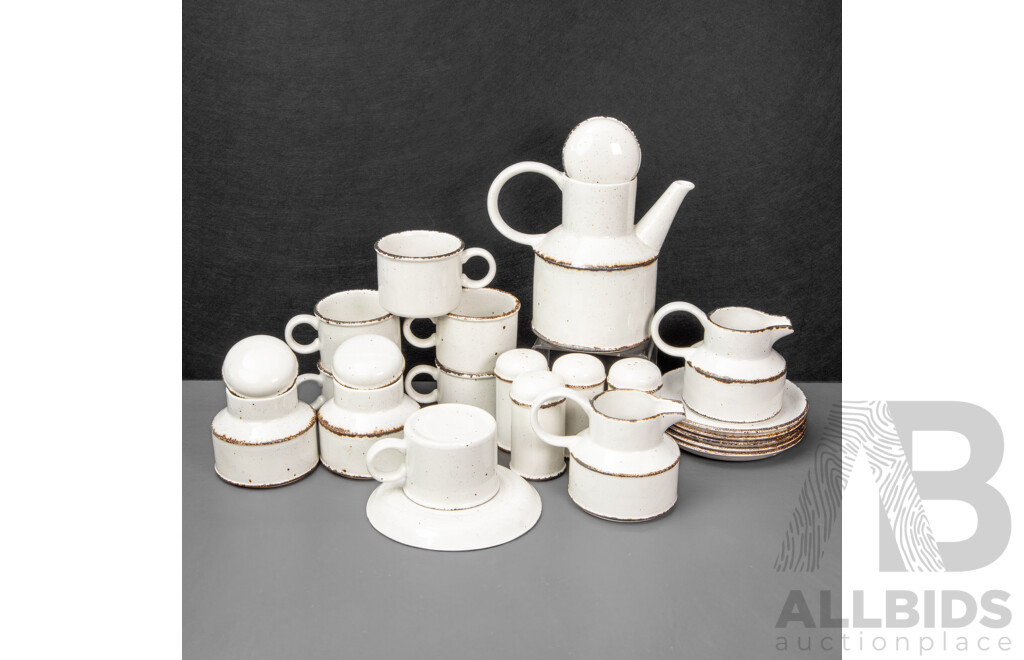 Vintage Mid Winter Stonehenge 21 Piece Tea Service