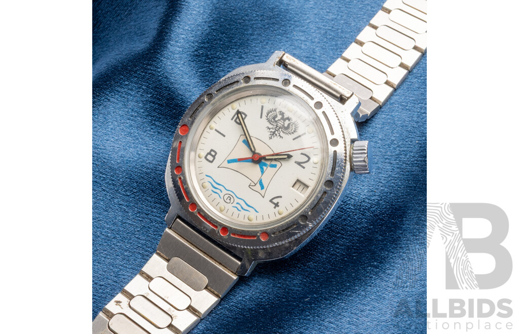 Vostok Komandirskie Automatic Wristwatch From Russia