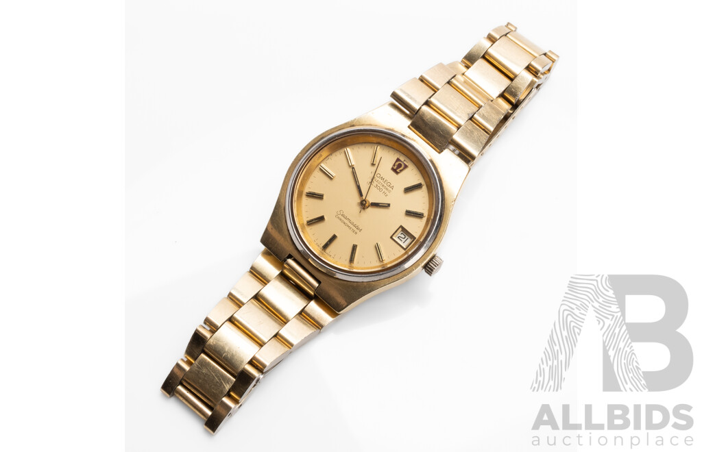 Omega Seamaster Quartz Chronometer Watch - 198.0044