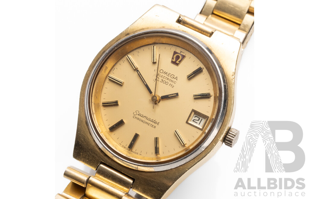 Omega Seamaster Quartz Chronometer Watch - 198.0044