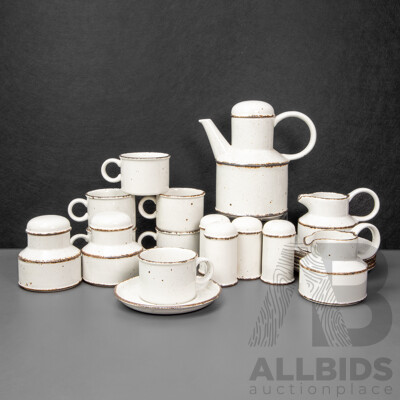 Vintage Mid Winter Stonehenge 21 Piece Tea Service