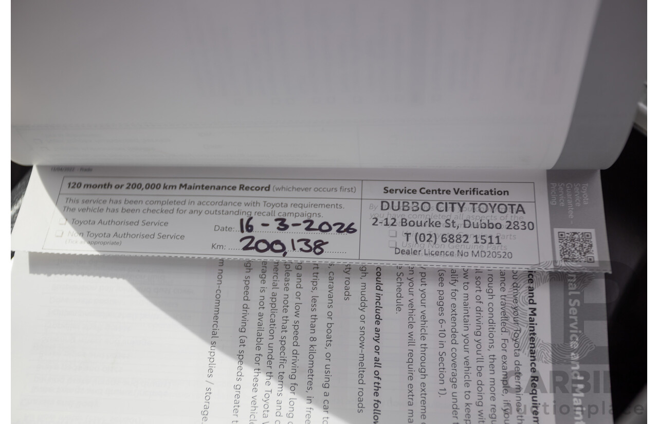 9/2023 Toyota Landcruiser Prado GX (4x4) GDJ150R 4D Wagon Glacier White Turbo Diesel 2.8L