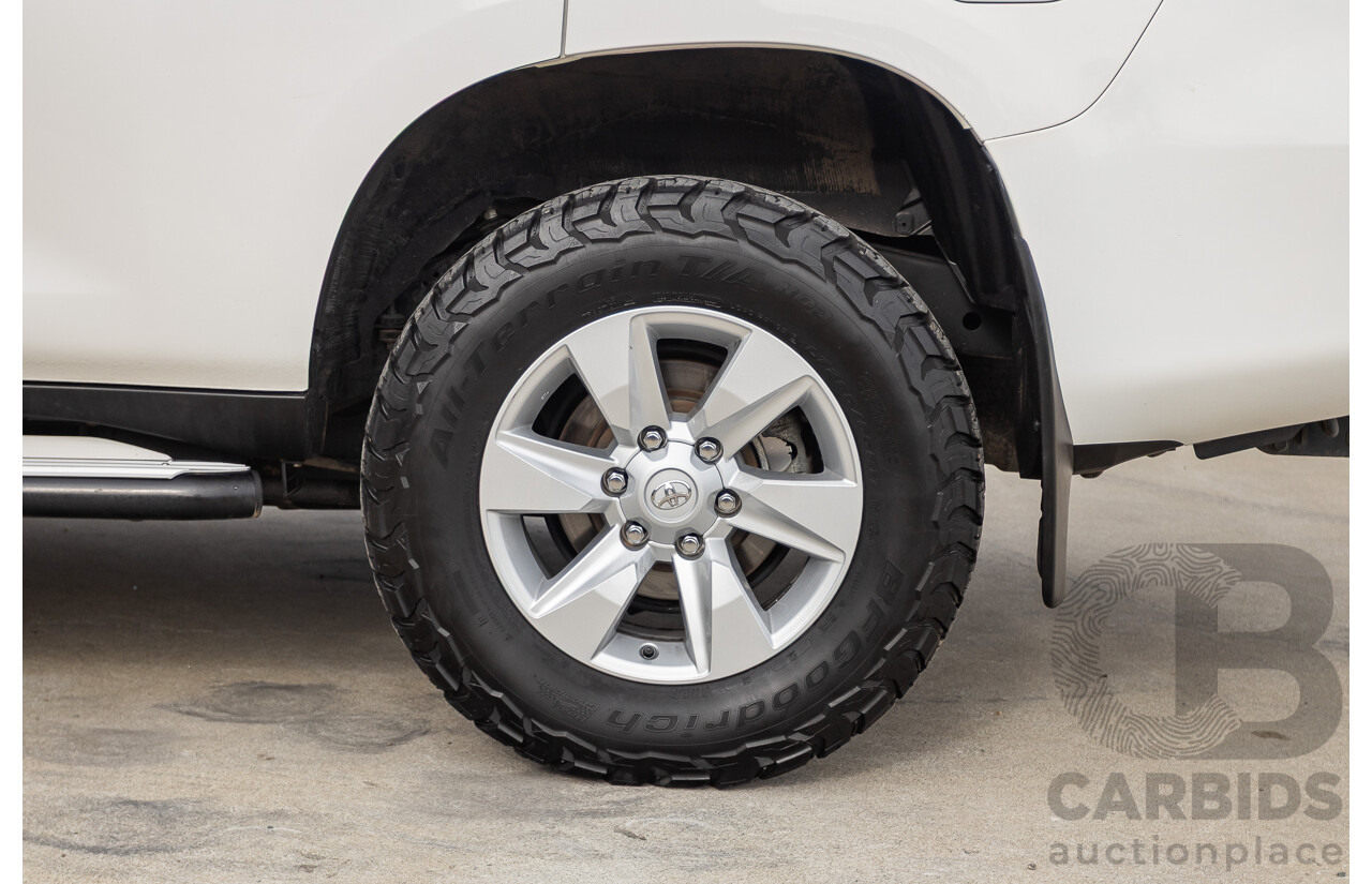 9/2023 Toyota Landcruiser Prado GX (4x4) GDJ150R 4D Wagon Glacier White Turbo Diesel 2.8L