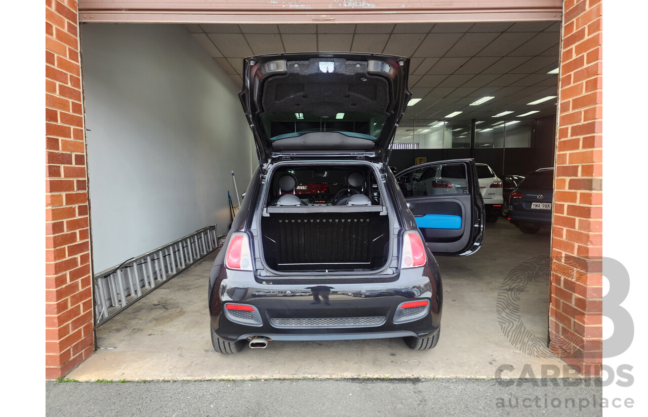 01/2015 Fiat 500 S MY14 3d Hatchback Black 1.4L
